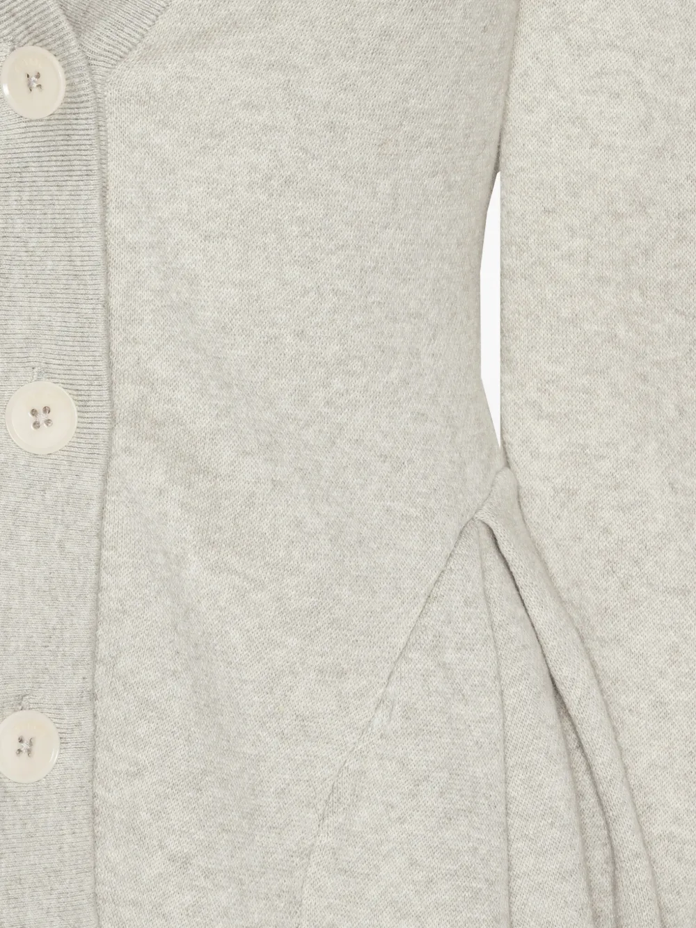 ROTATE BIRGER CHRISTENSEN Vest met V-hals Grijs