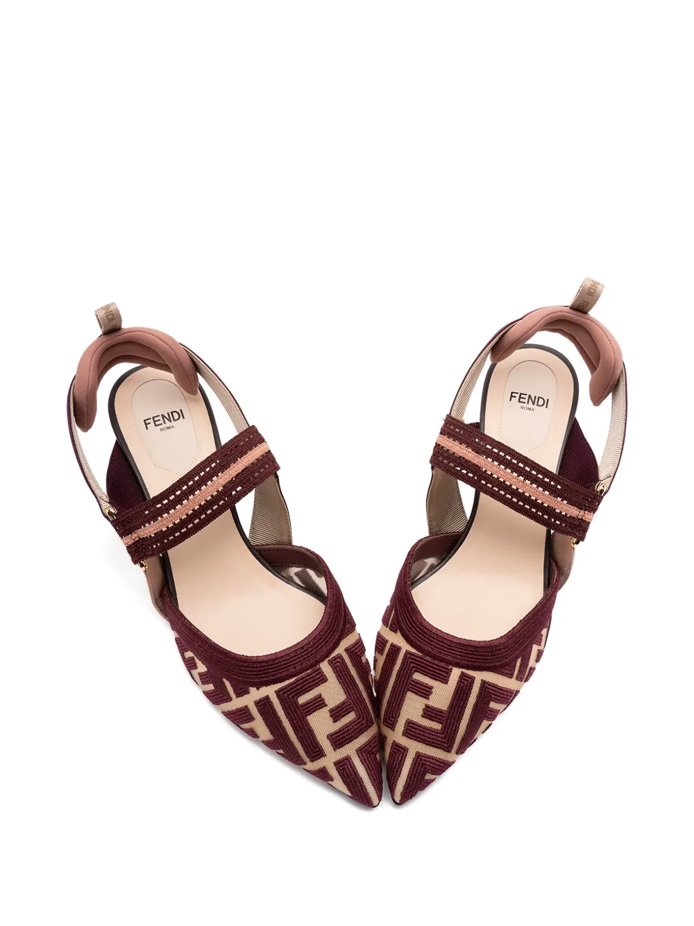 FENDI Colibrì pumps Rood