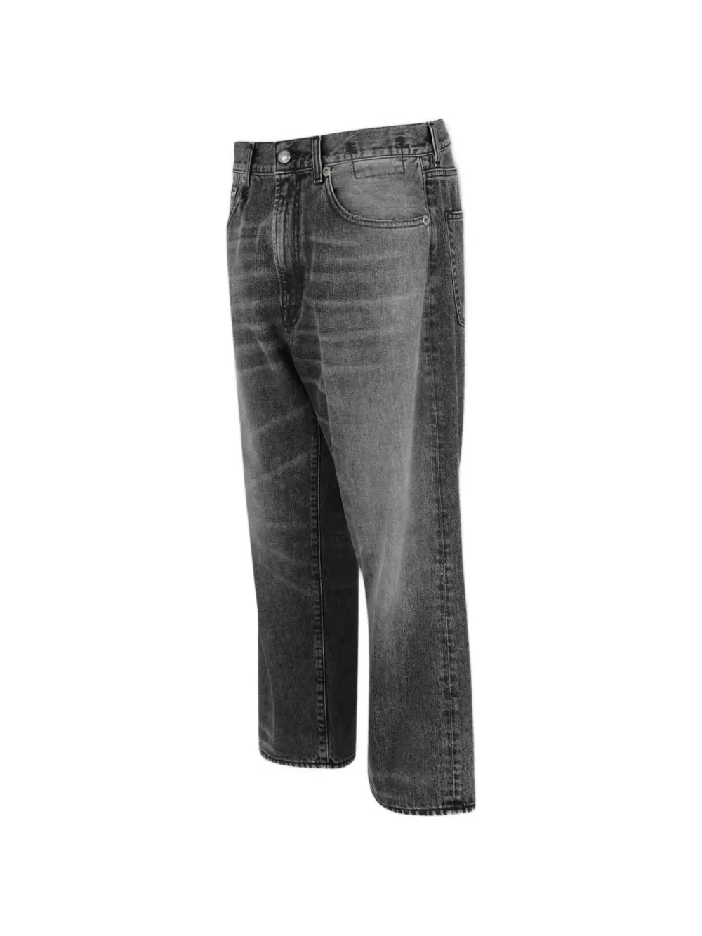 R13 Jeans met vijf zakken Grijs