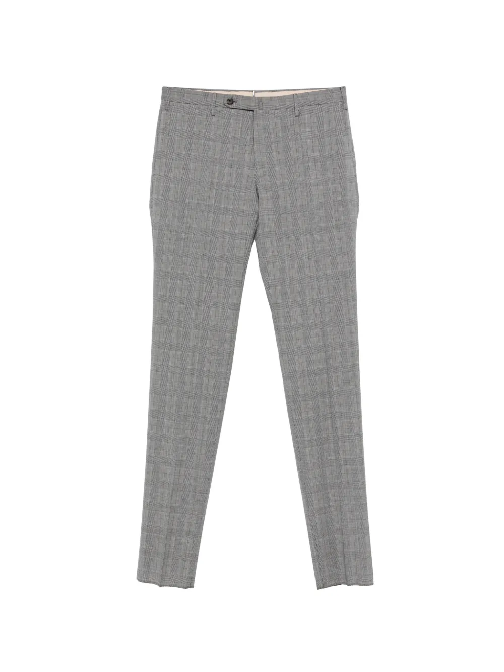 Incotex check trousers - Grigio