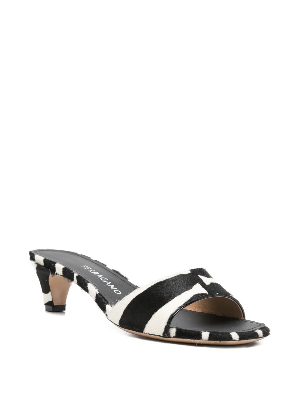 Ferragamo Tatiana sandalen Wit