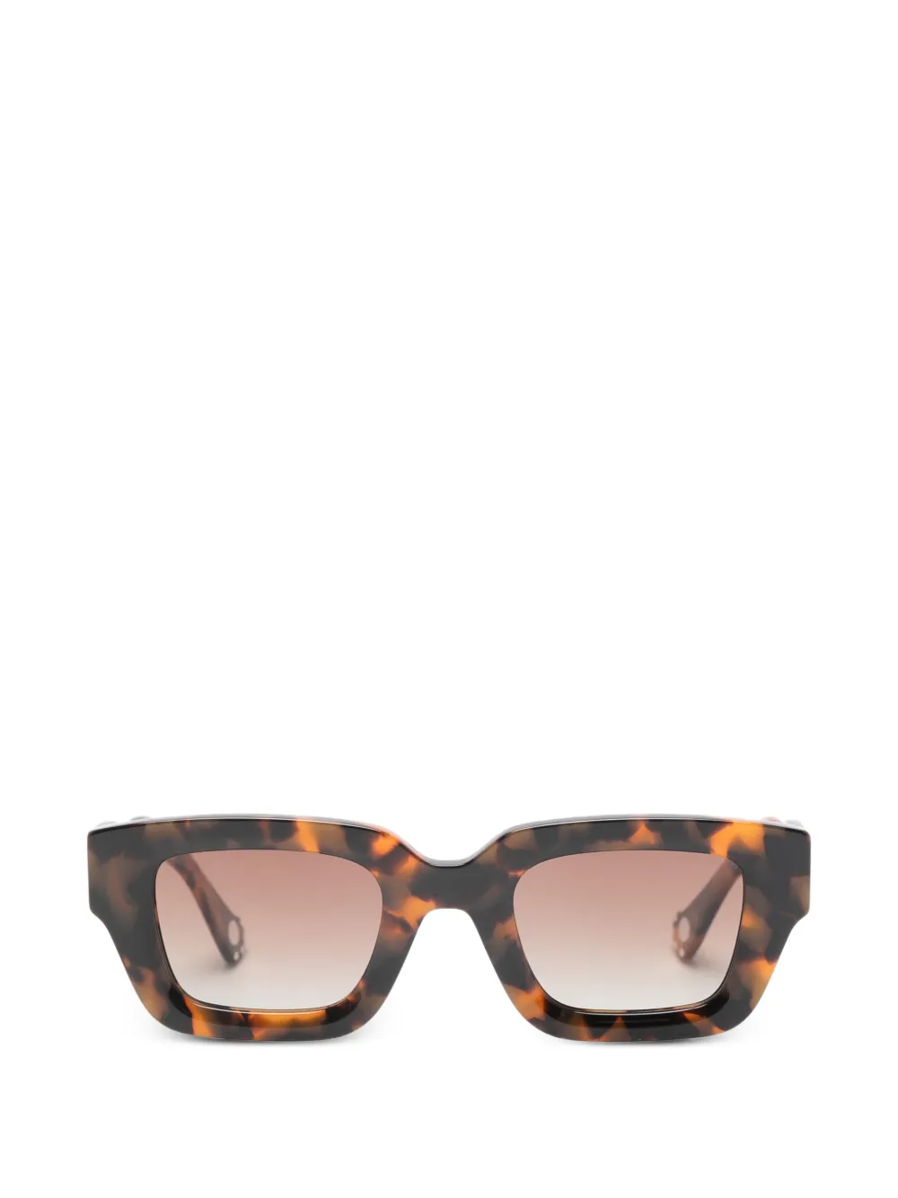 Charles Jeffrey Loverboy Topsy Turvy sunglasses - Marrone