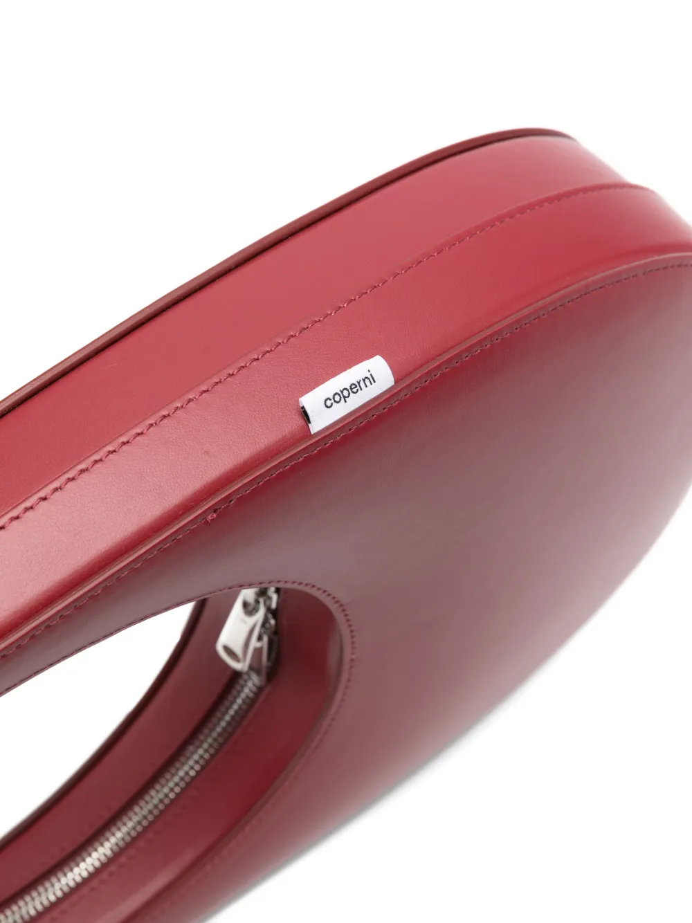 Swipe leather tote bag