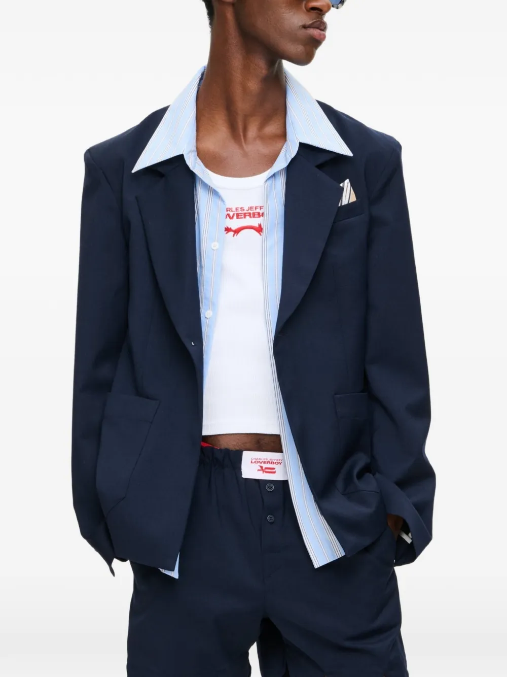 Charles Jeffrey Lover Pocket '5 minutes early' jack Blauw