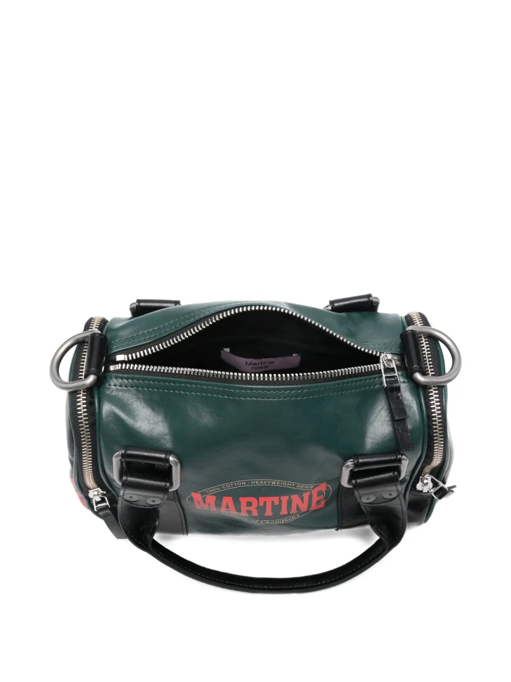 Martine Rose Shopper met logo Groen