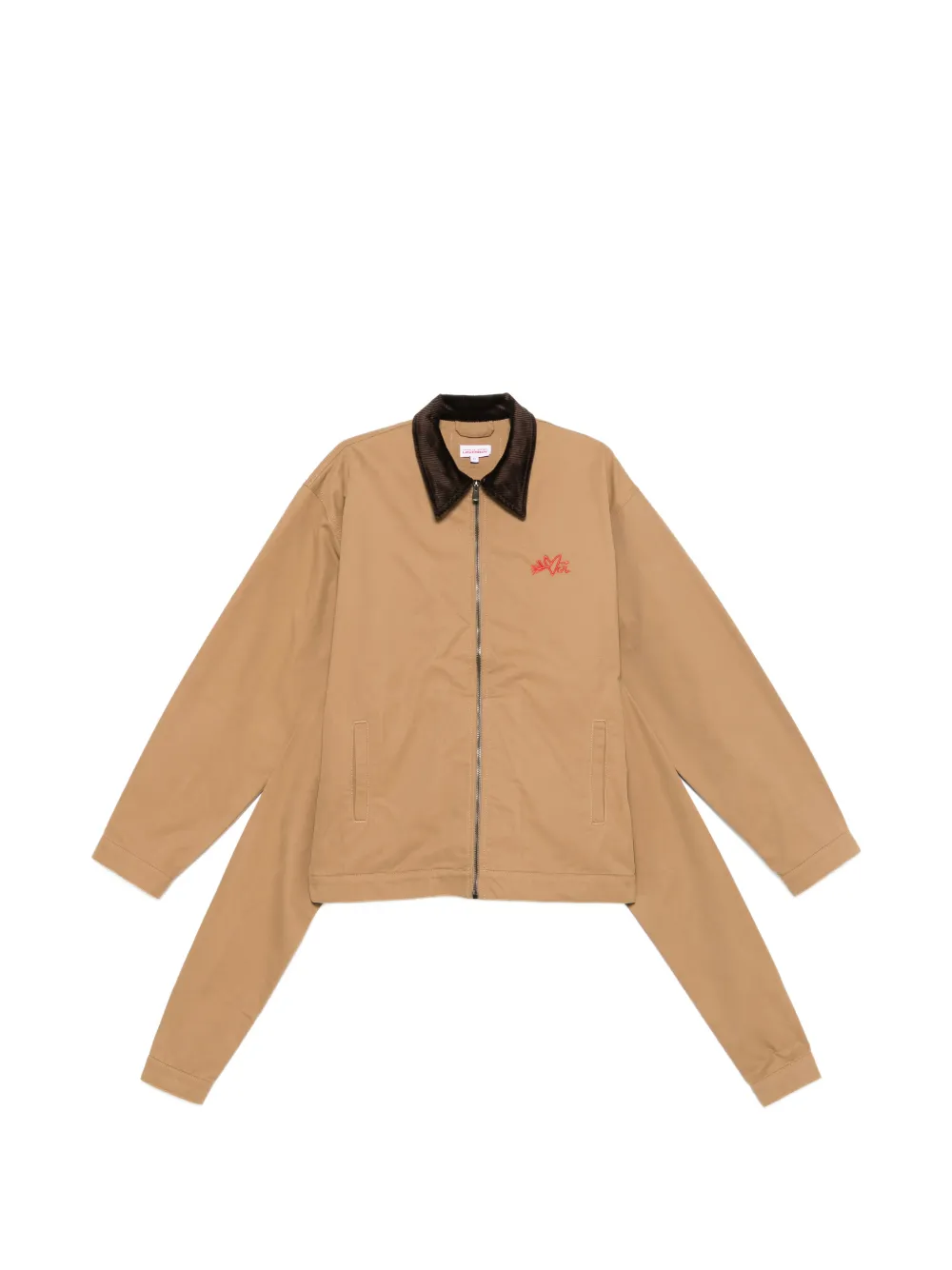 Charles Jeffrey Loverboy corduroy-collar jacket - Toni neutri