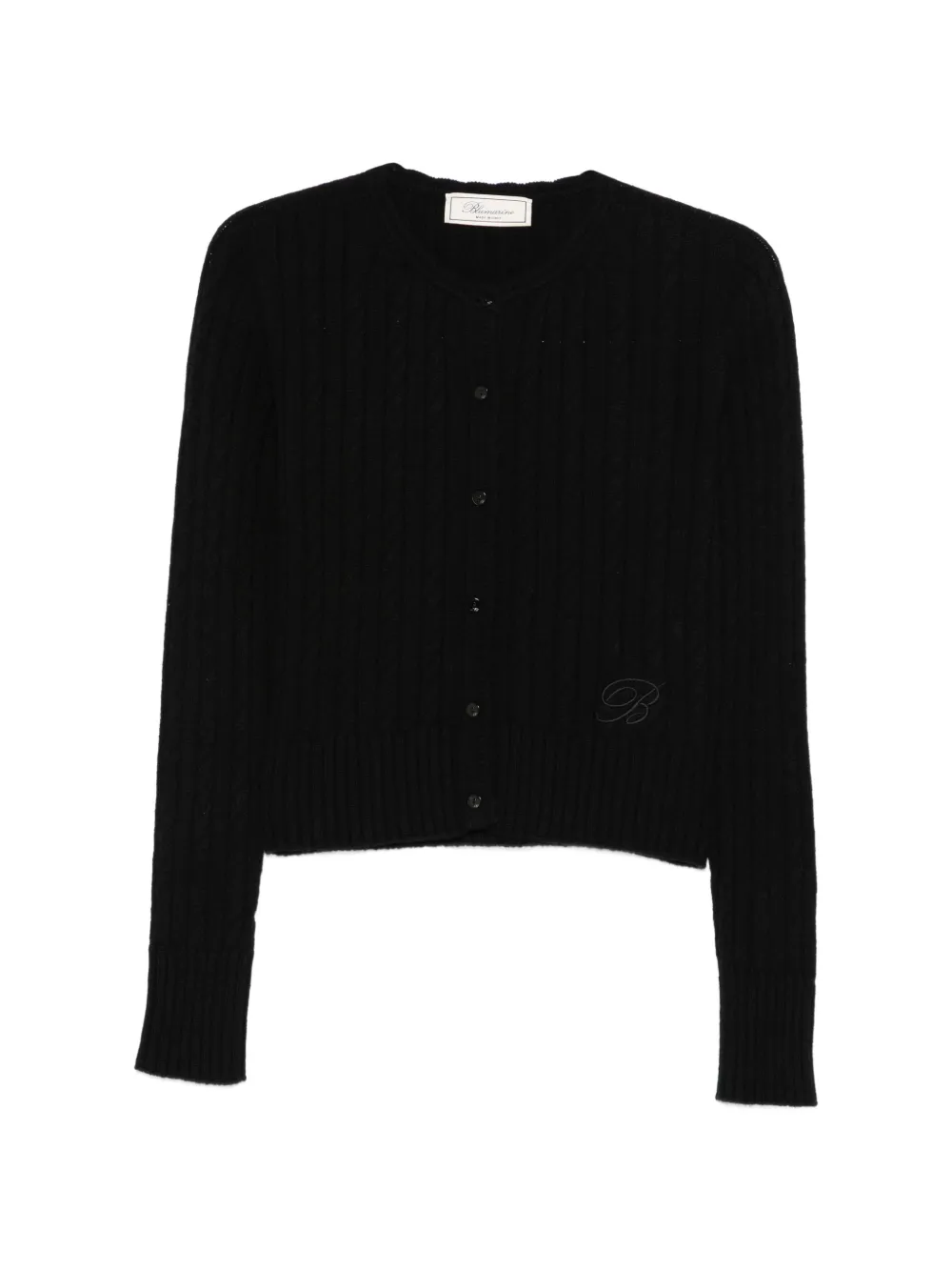 Blumarine Geknöpfter Cardigan - Schwarz