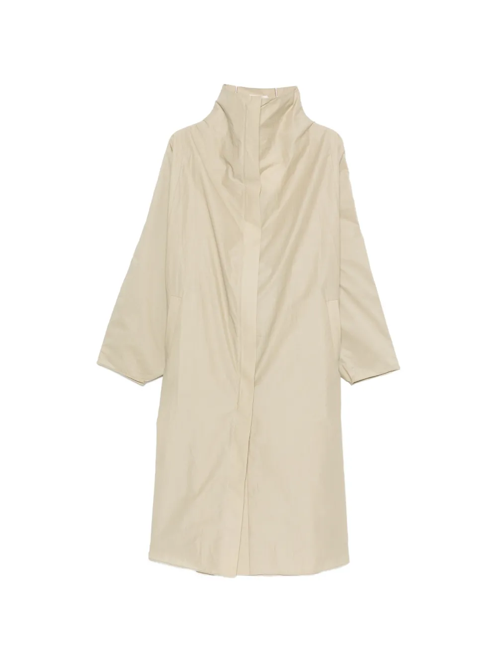 RUOHAN funnel-neck trench coat - Toni neutri