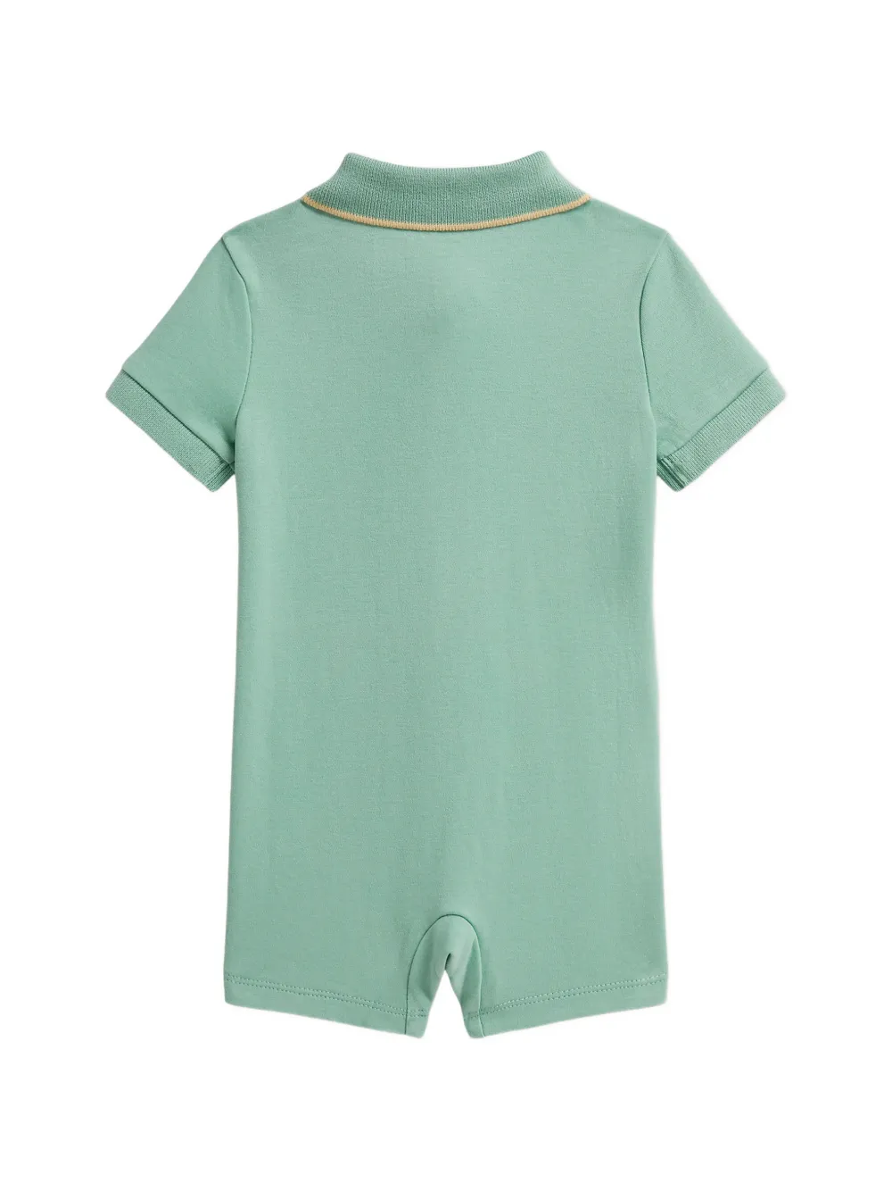 Logo-Detail Buttoned Shortall