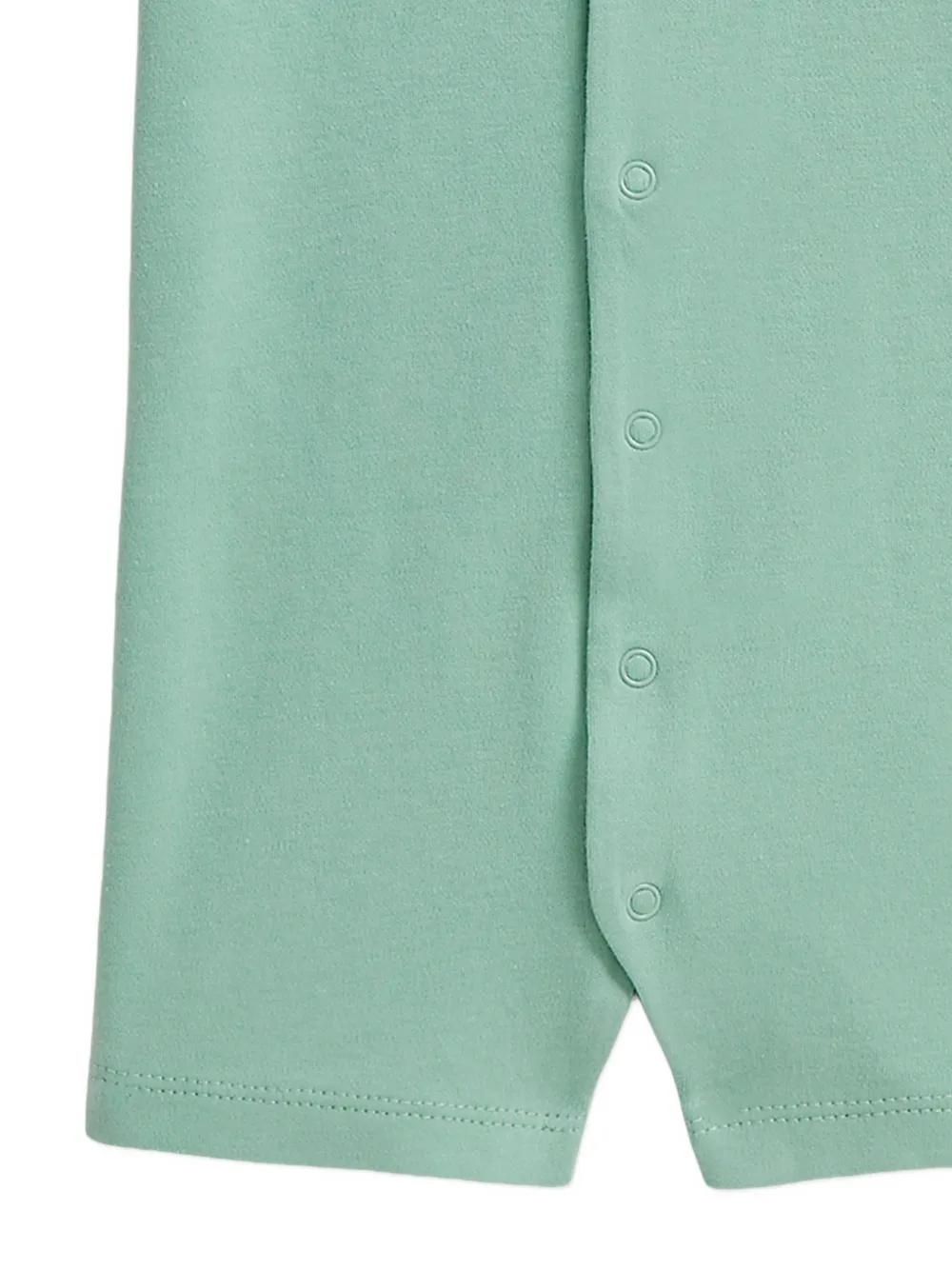 Logo-Detail Buttoned Shortall