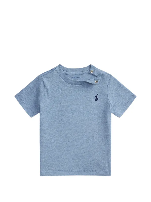 POLO RALPH LAUREN KIDS ロゴ Tシャツ | ブルー | FARFETCH JP