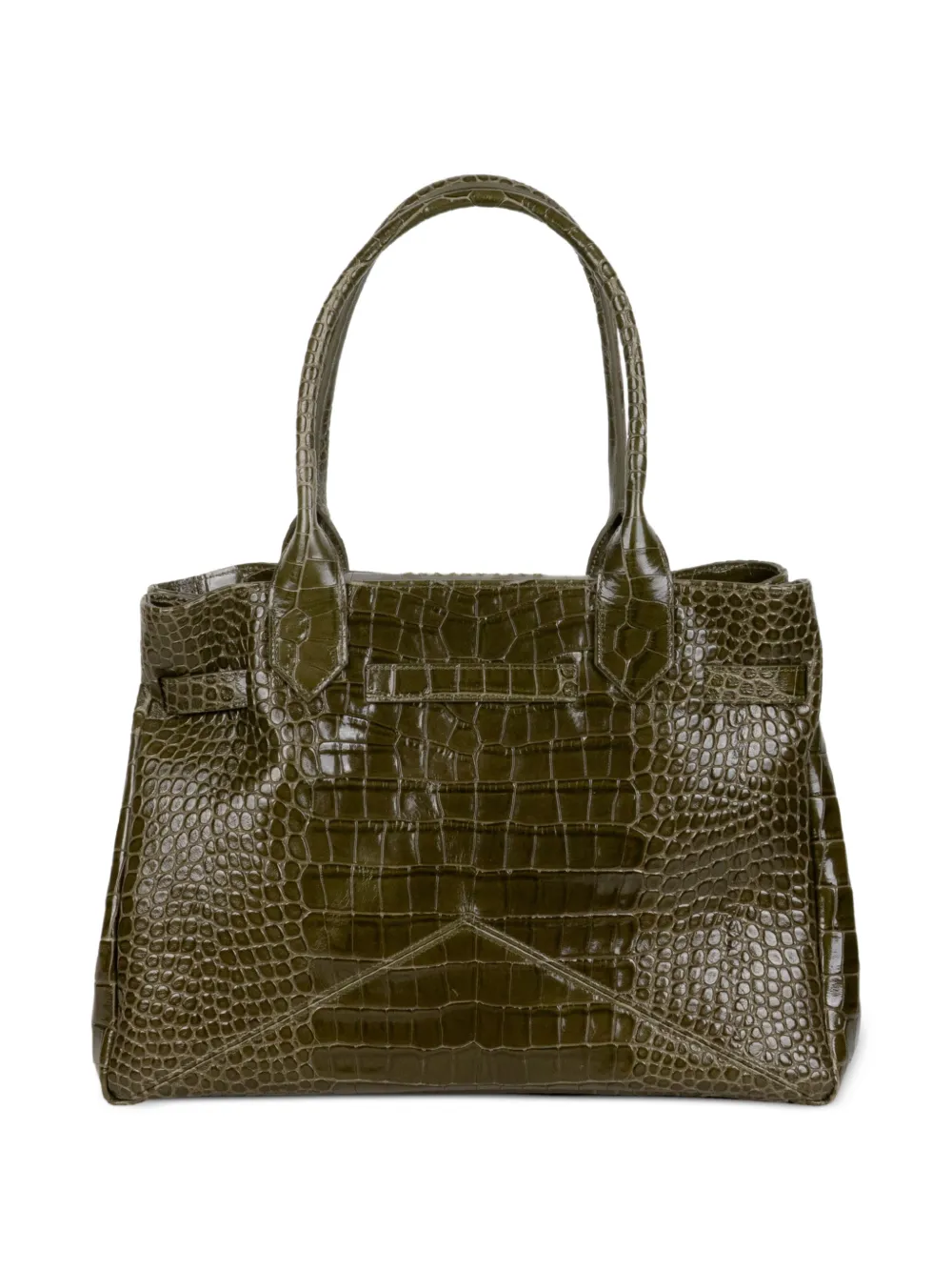 Medium Kate Buckle Embossed Shoulder Bag