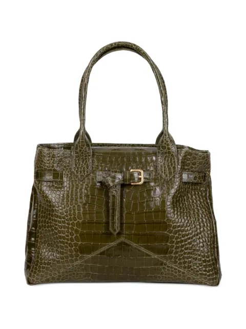 Ballantyne medium Kate buckle embossed shoulder bag