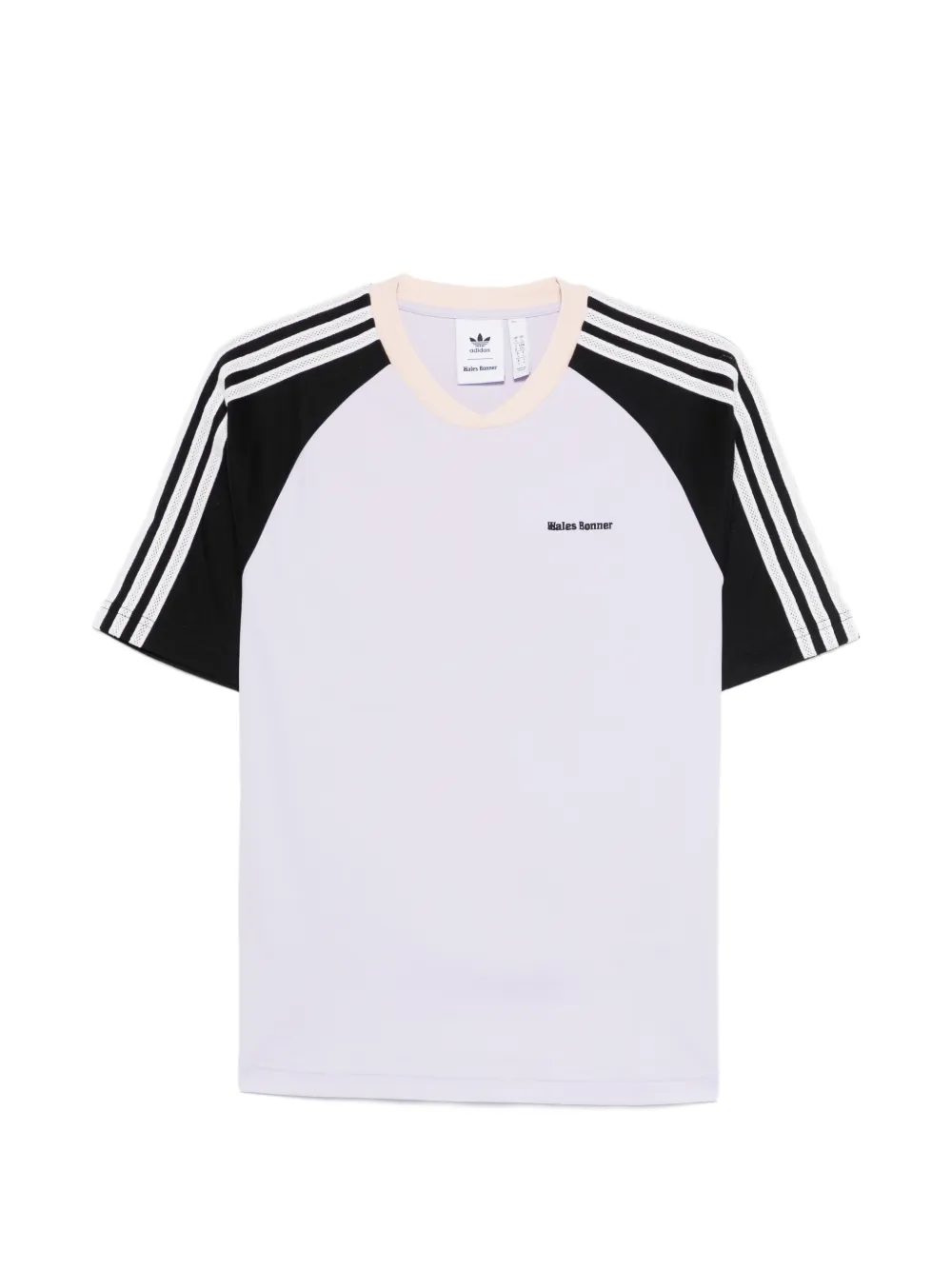 Wales Bonner T-shirt con dettaglio a righe Y-3 x adidas - Viola