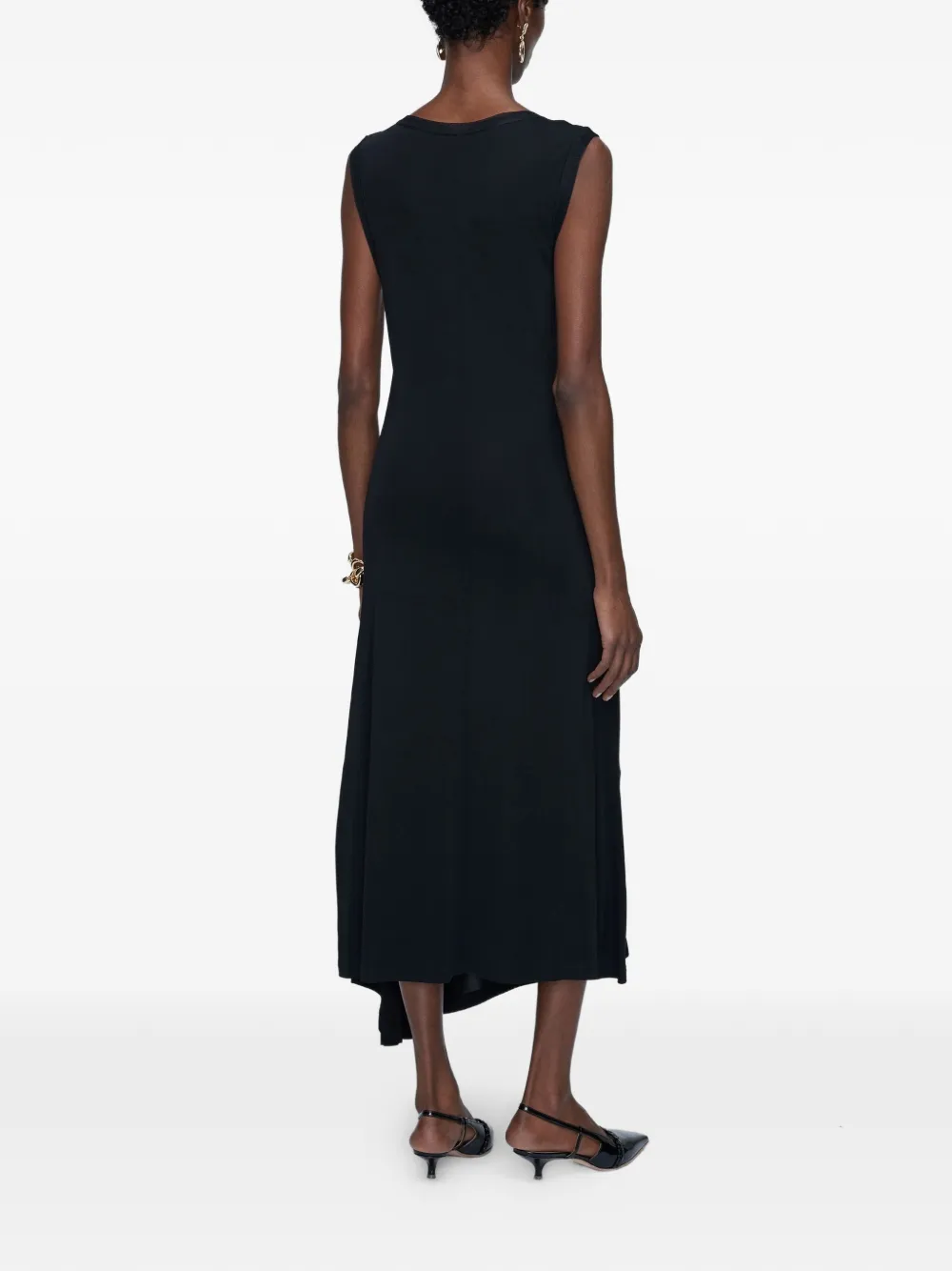  Joseph Cheikh Sleeveless Midi Dress - Black 