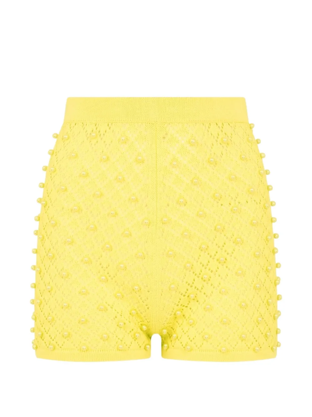 David Koma bead embellished shorts - Giallo