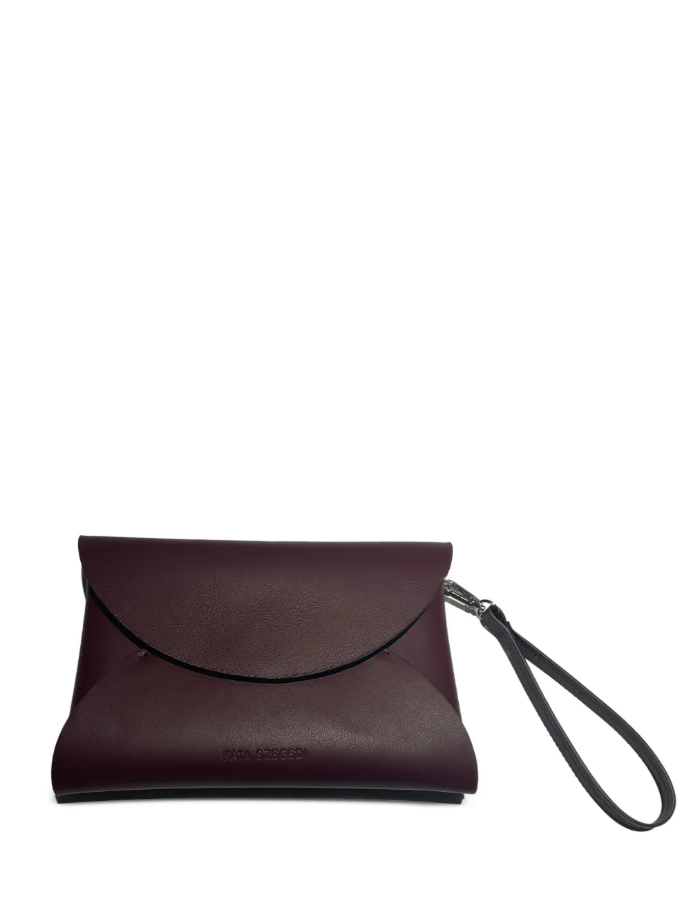 Kata Szegedi Clutch Lara in nappa - Rosso