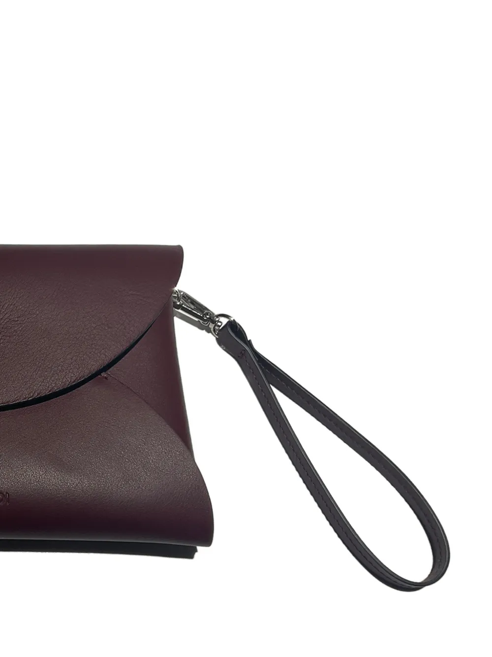 Kata Szegedi Lara nappa leren clutch Rood