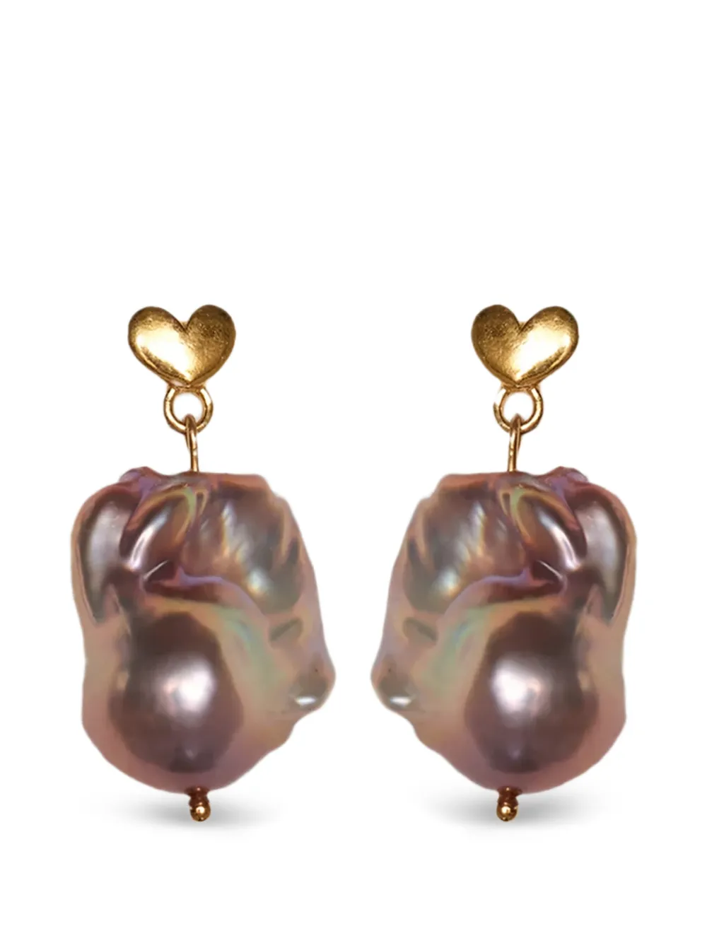 Labelled Jewellery Orecchini a cuore - Oro