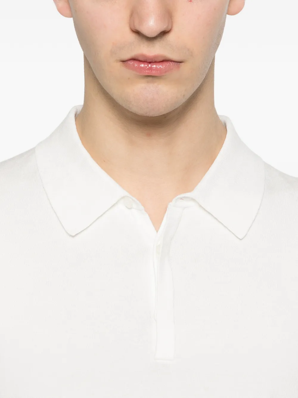 HUGO Poloshirt met kraag Wit