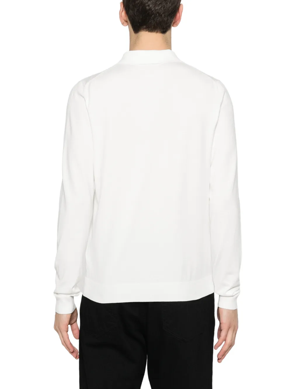 HUGO Poloshirt met kraag Wit
