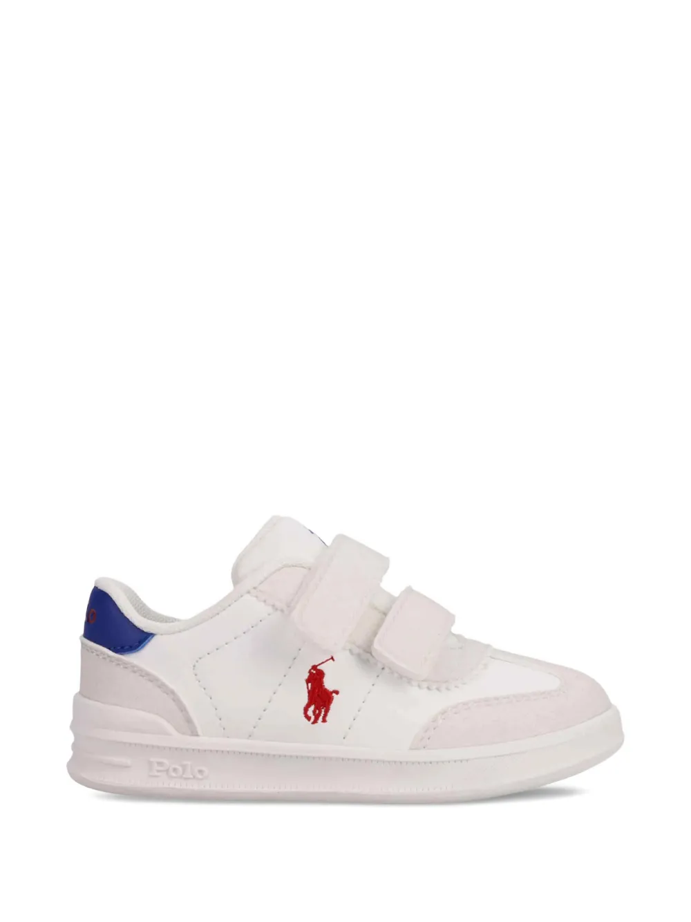 POLO RALPH LAUREN KIDS Sneakers met klittenband Wit
