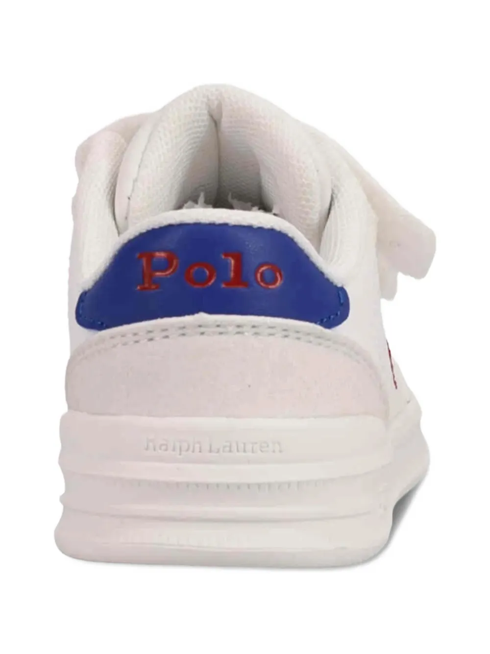POLO RALPH LAUREN KIDS Sneakers met klittenband Wit
