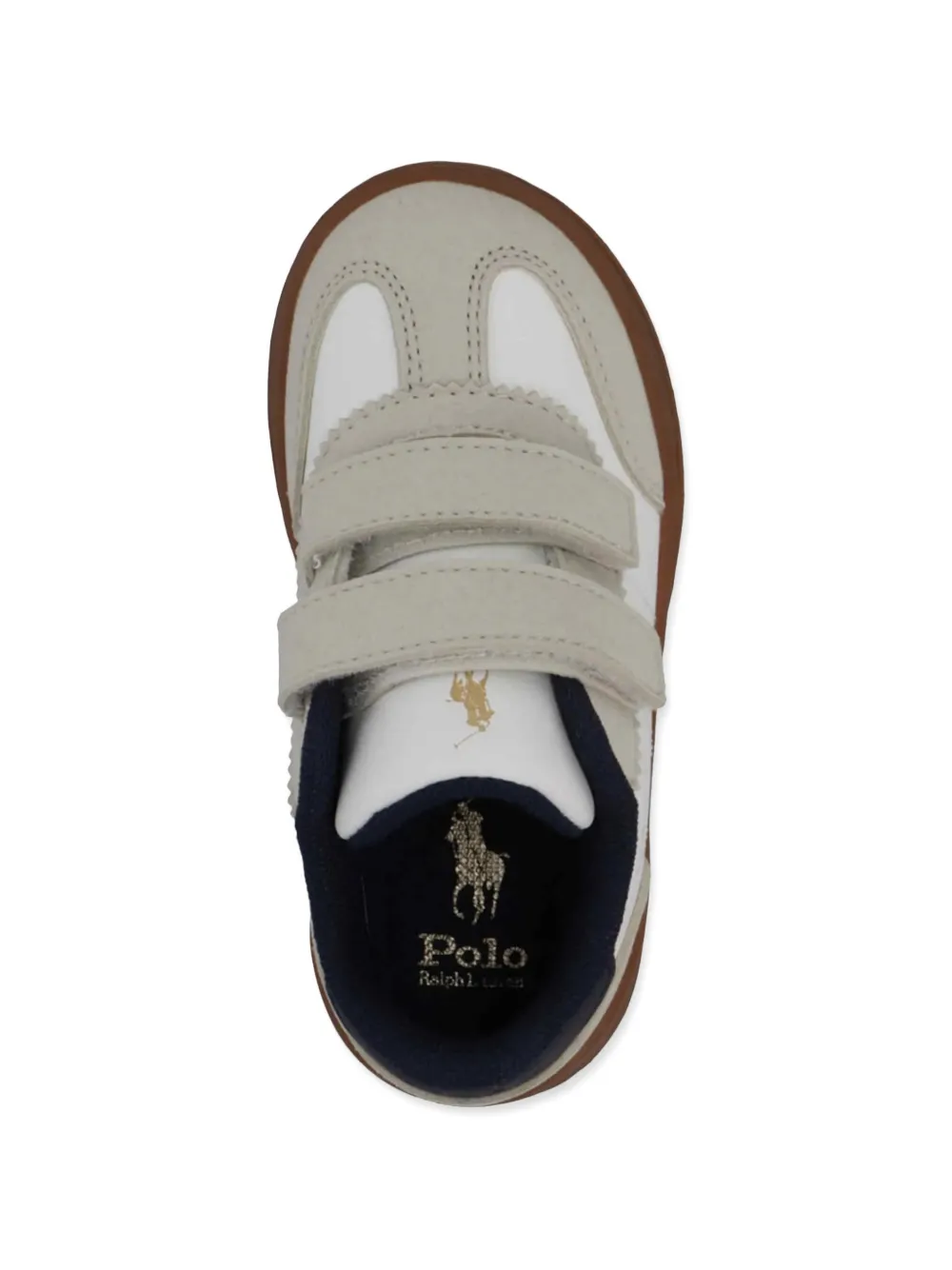 POLO RALPH LAUREN KIDS Sneakers met klittenband Wit