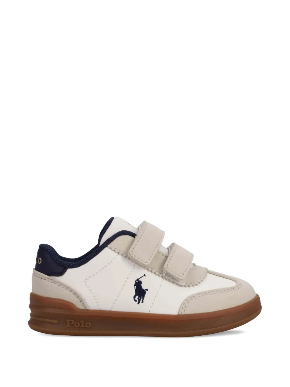 POLO RALPH LAUREN KIDS Sneakers met klittenband Wit