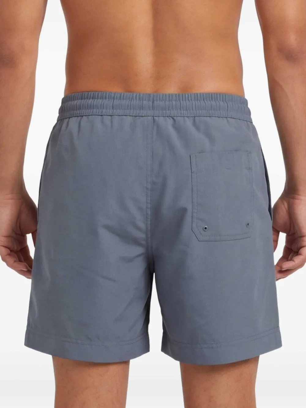 Carhartt WIP Chase zwembroek met geborduurd logo Grijs