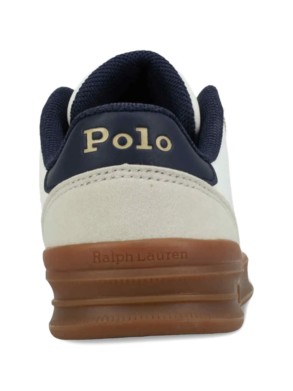 POLO RALPH LAUREN KIDS lace-up sneakers Wit