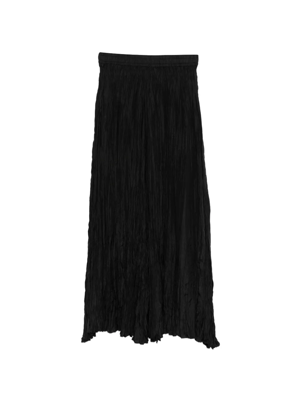 P.A.R.O.S.H. silk maxi skirt - Nero