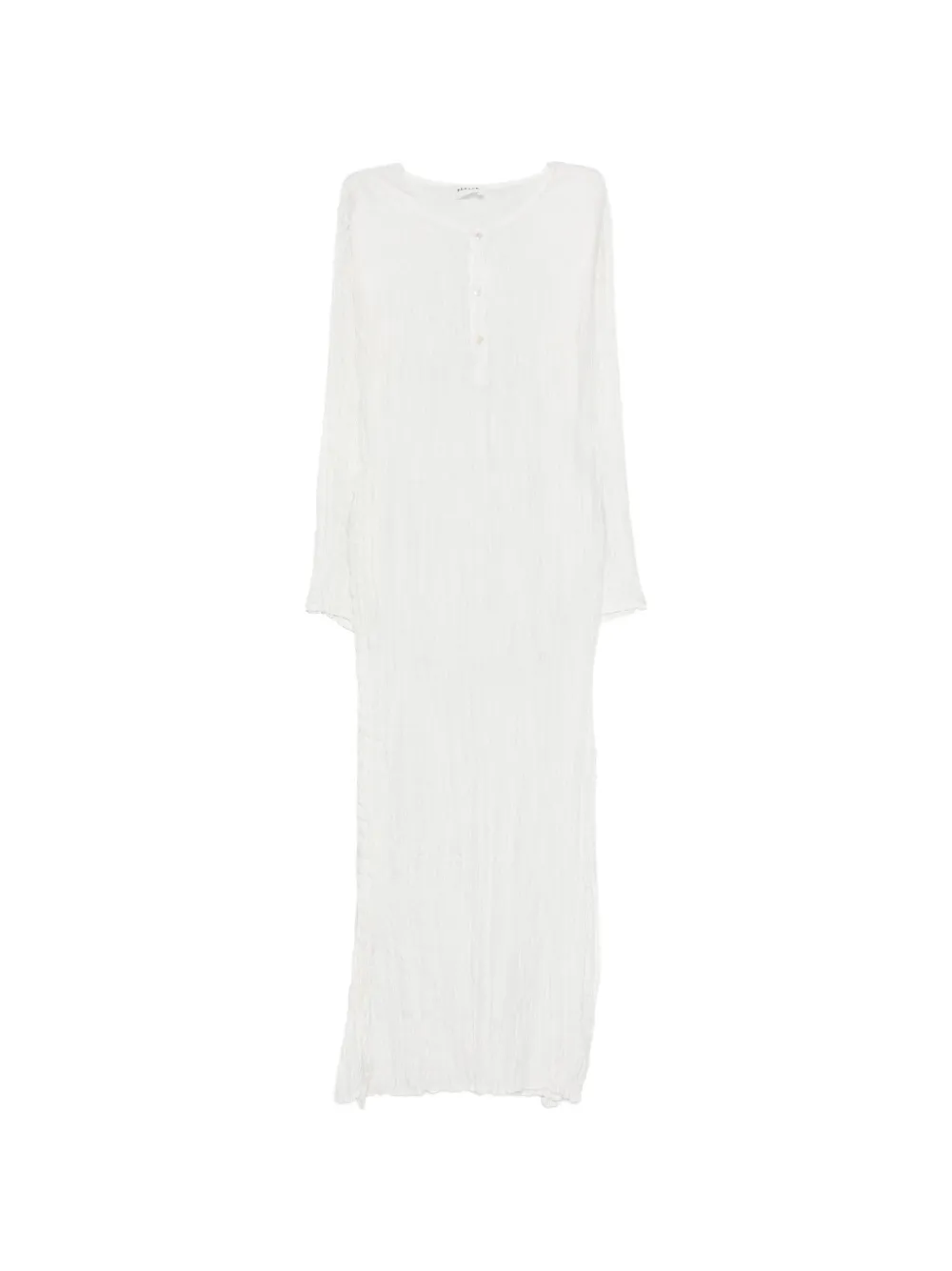 P.A.R.O.S.H. long-sleeved midi dress - Bianco