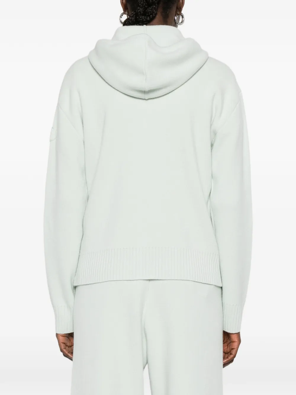 Moncler Hoodie met rits Groen