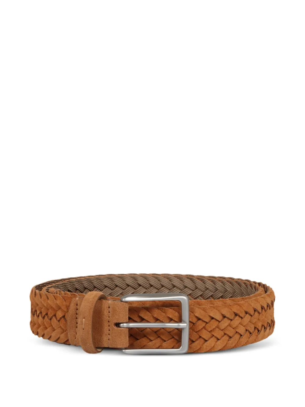 slowear braided belt - Marrone