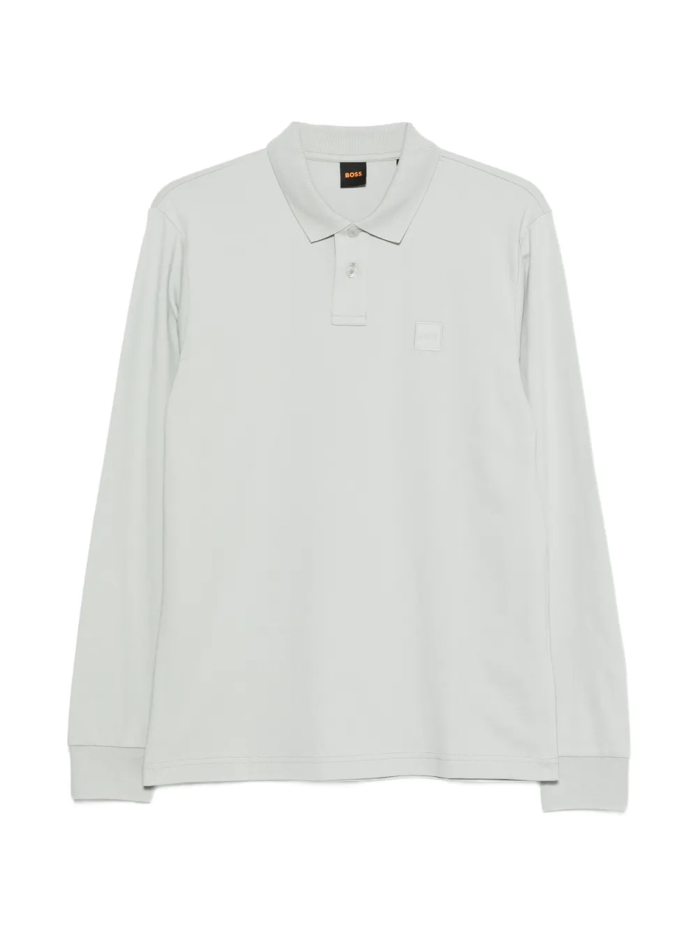 BOSS long-sleeve polo shirt - Blu