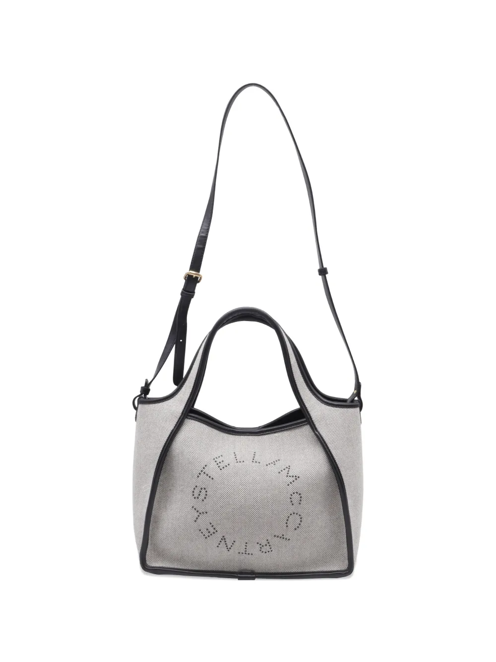 Stella McCartney Pre-Owned logo canvas tote bag - Grigio