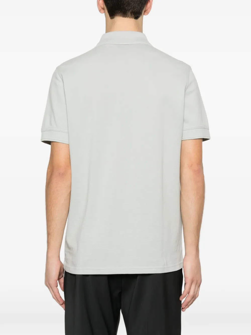 BOSS Poloshirt met korte mouwen Grijs