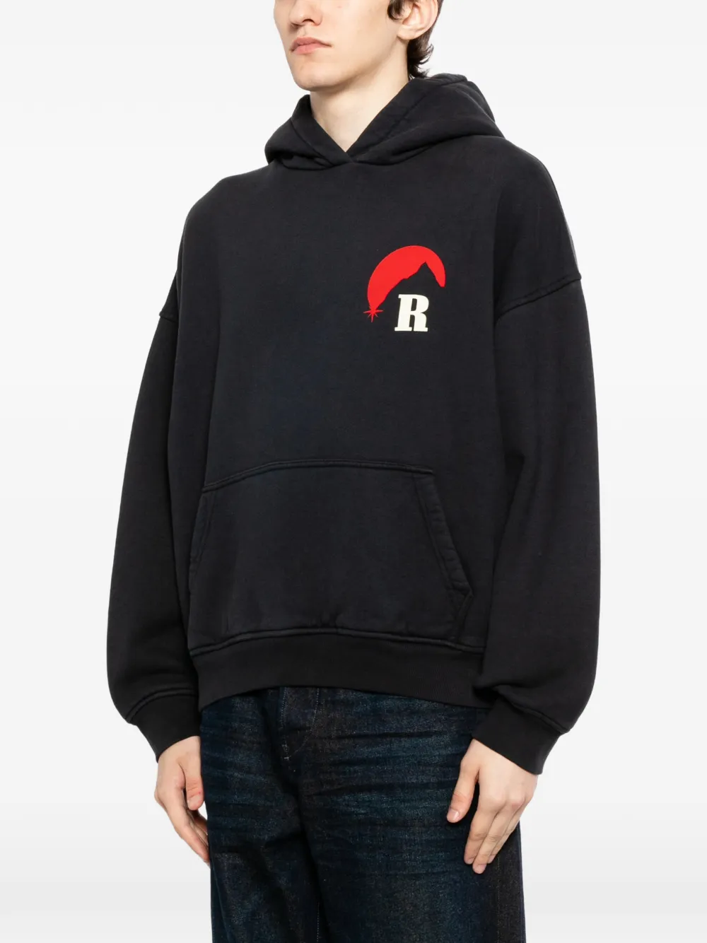 RHUDE Moonlight Regatta hoodie Zwart