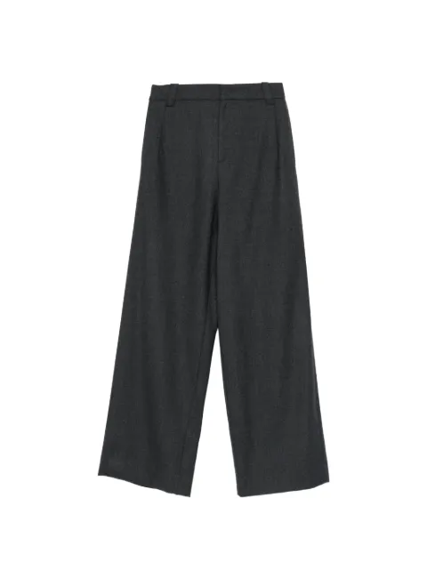 IVORY PARIS pantalones palazzo con diseño ancho