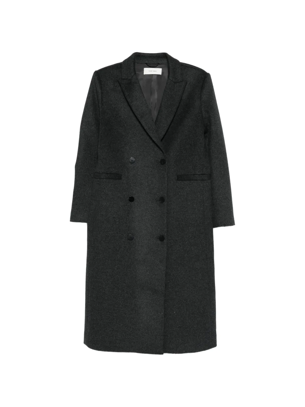 IVORY PARIS double-breasted coat - Grau