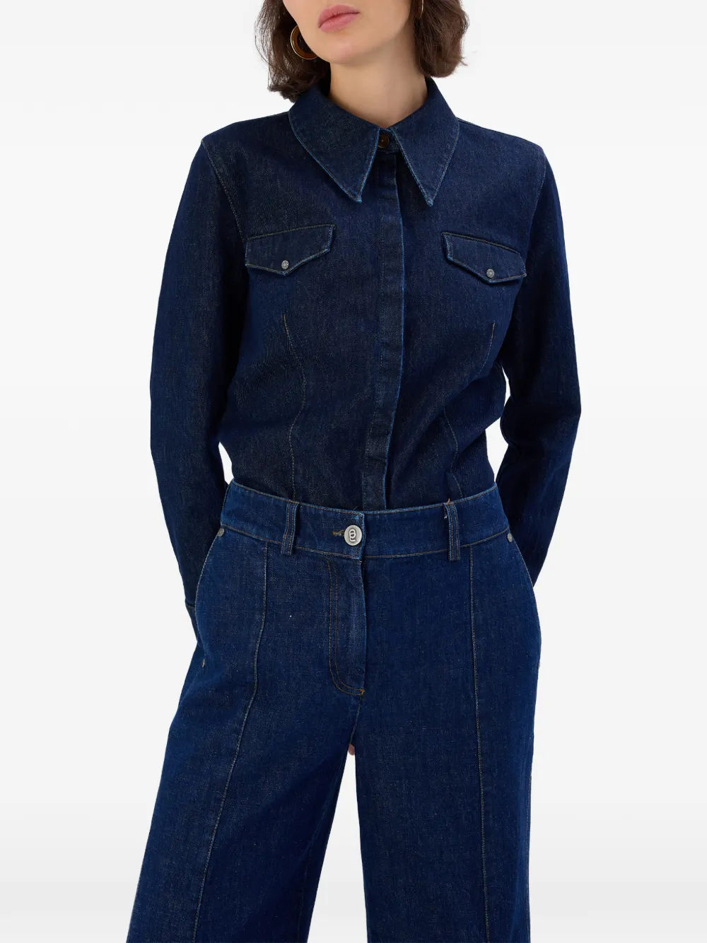 OCCLEUS Charli blouse Blauw