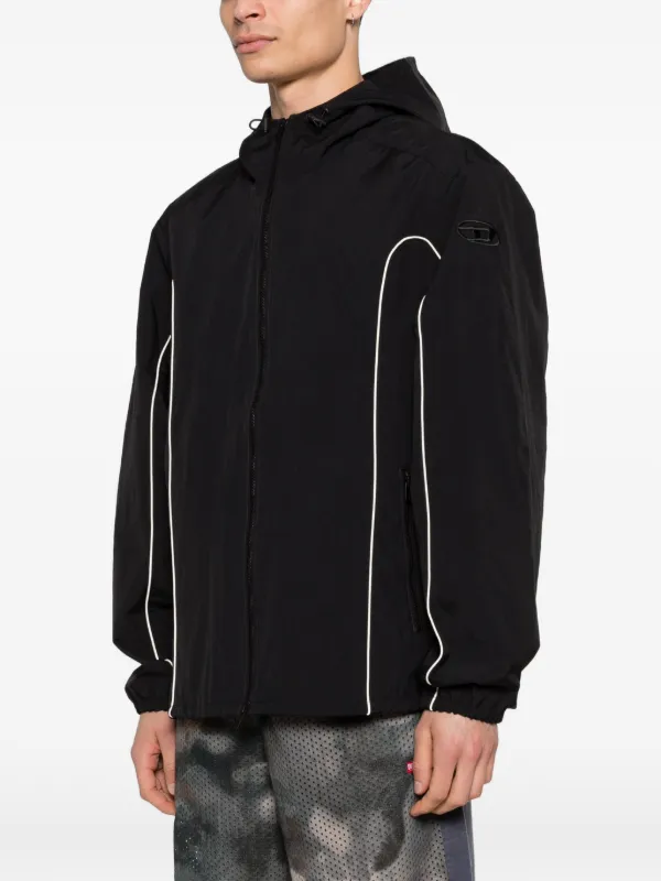 Diesel Hooded zip-fastening Jacket | Blue | FARFETCH