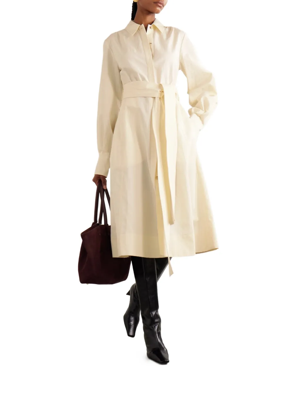  Joseph Ziane Midi Dress - Neutrals 