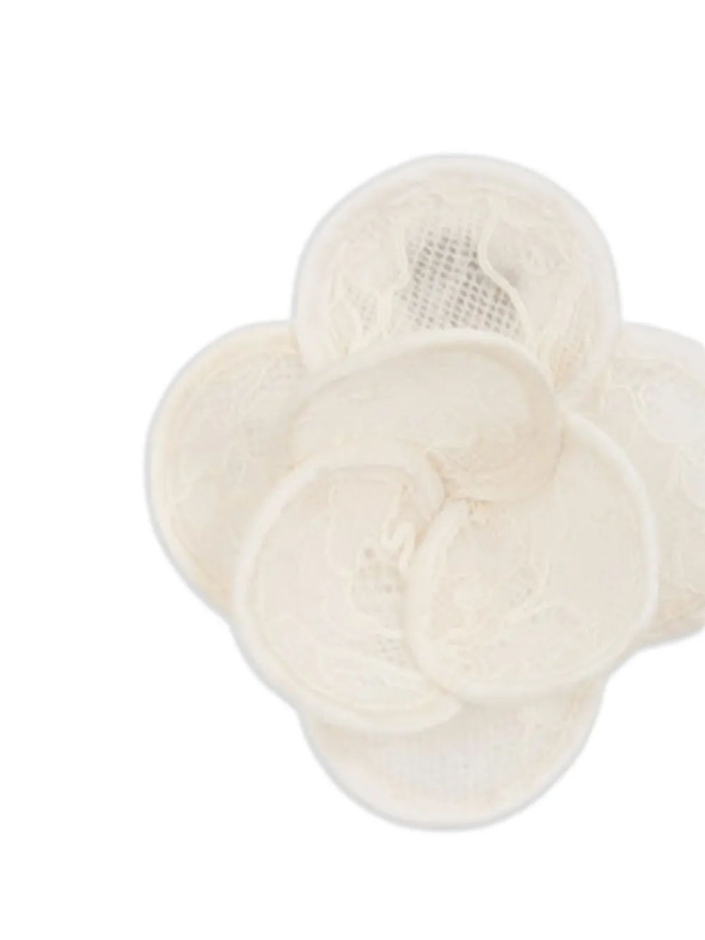 David Koma Flower Stud Earrings - Neutrals 