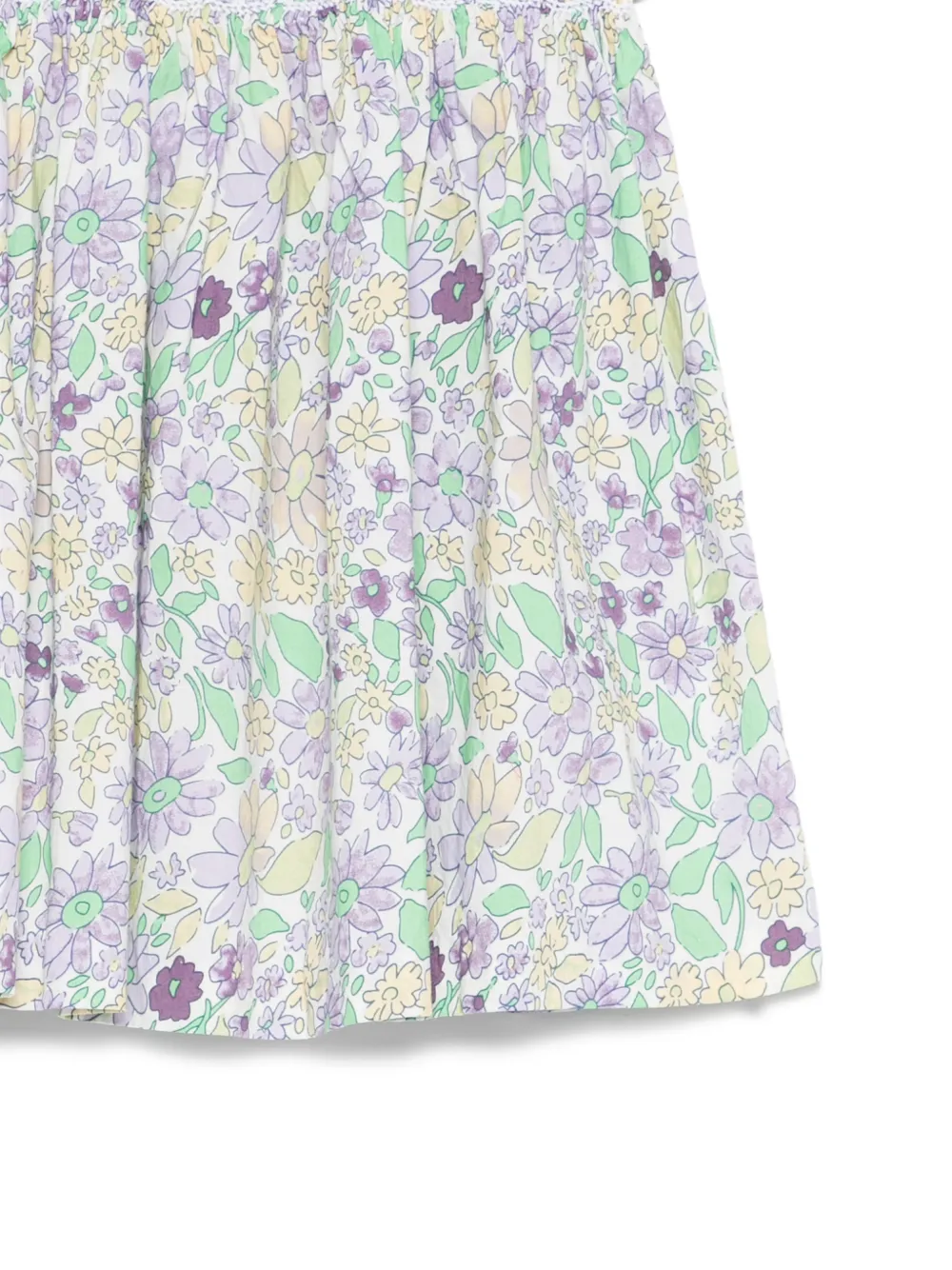 Siola Jurk met bloemenprint Wit