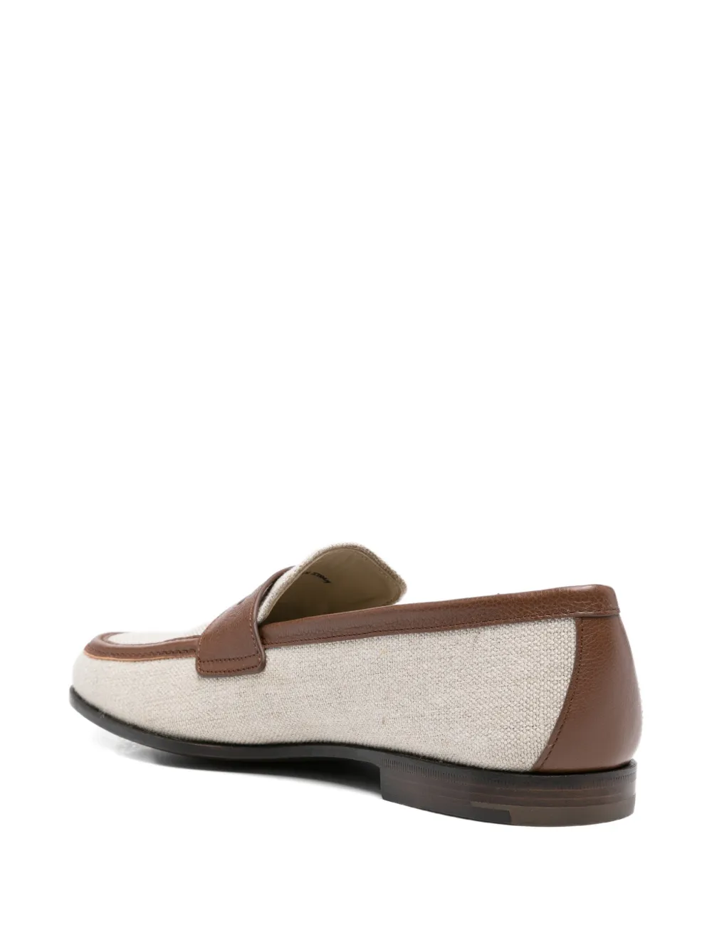 Church's Loafers met leren afwerking en vlakken Beige