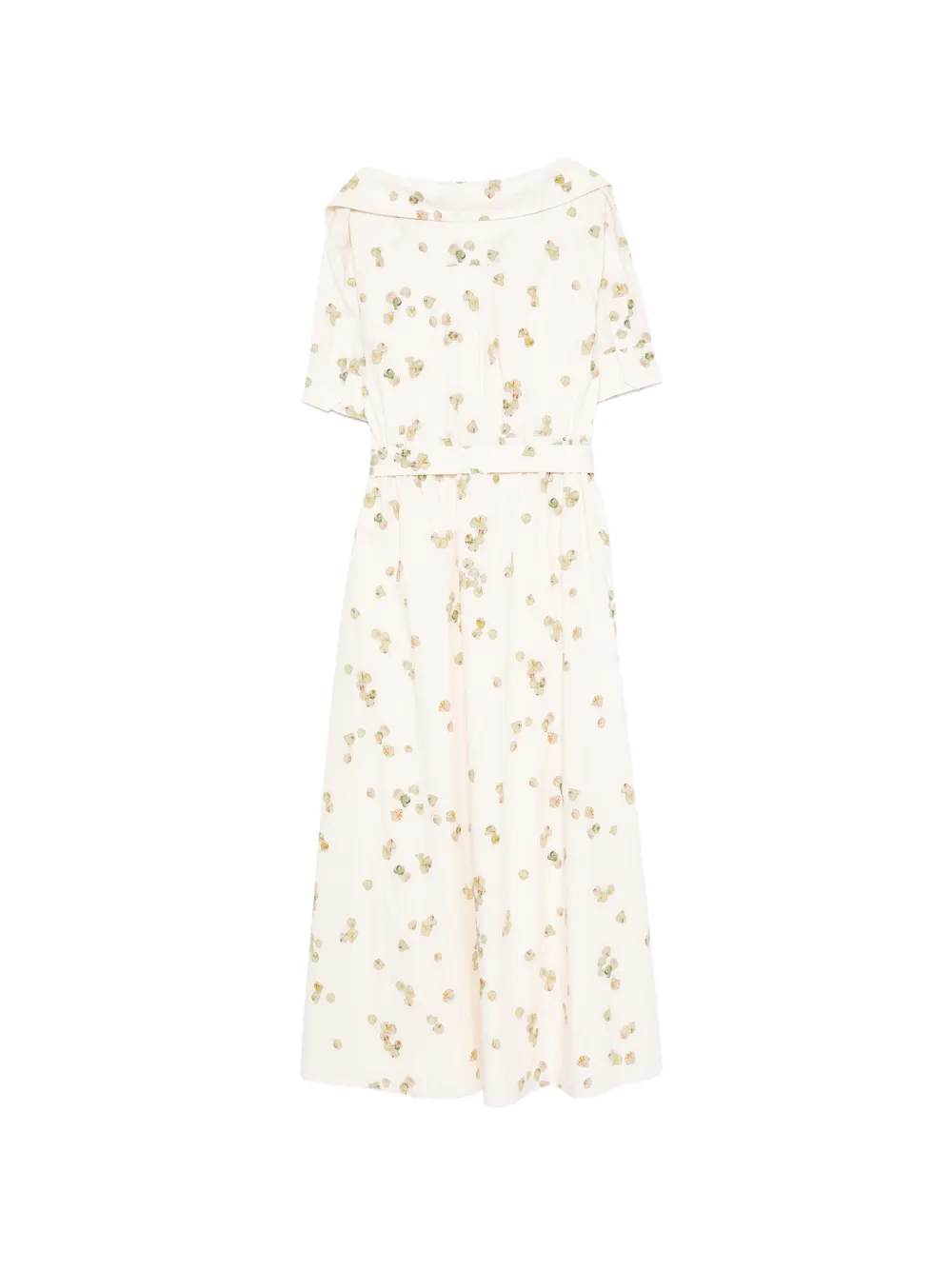  Altuzarra Floral-print Dress - Neutrals 
