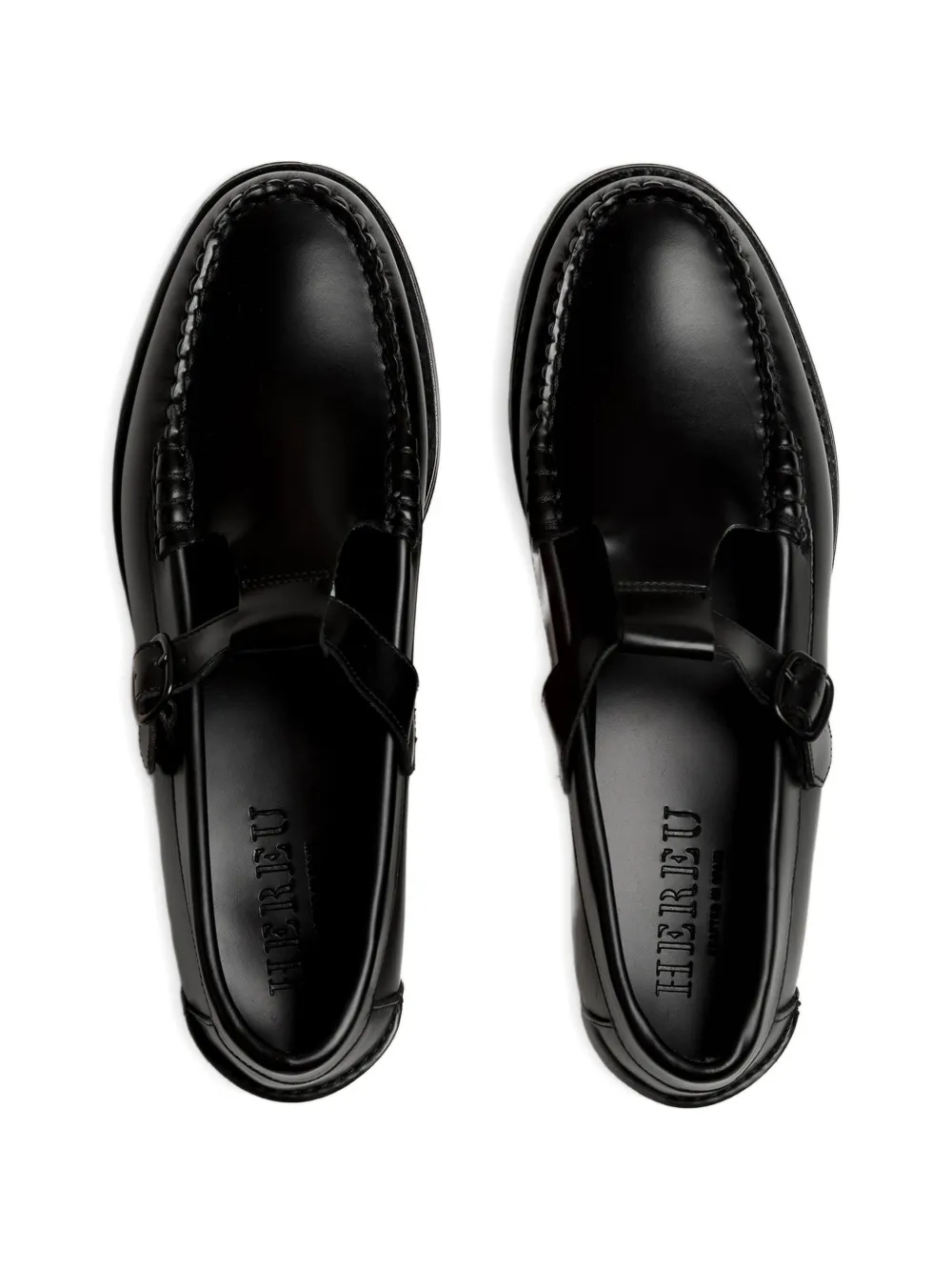Hereu ALBER T-bar loafers Zwart