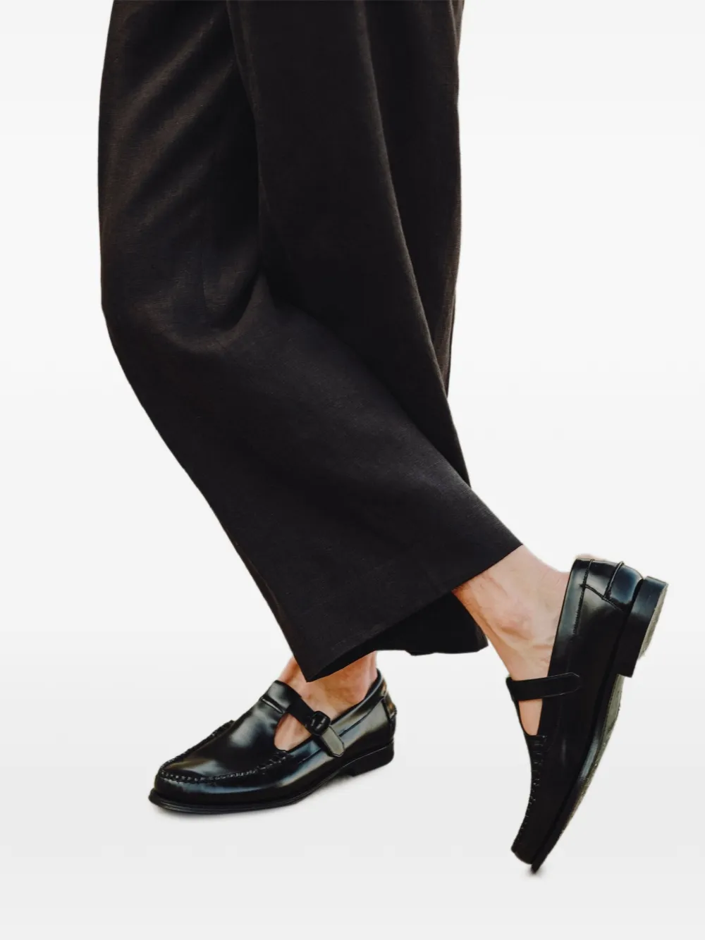 Hereu ALBER T-bar loafers Zwart
